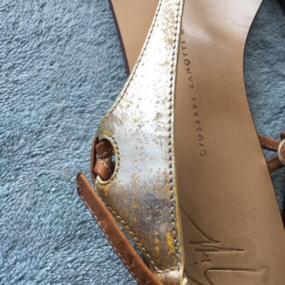 $35❗️Giuseppe Zanotti Leather Sandals❗️SALE - Picture 5 of 8